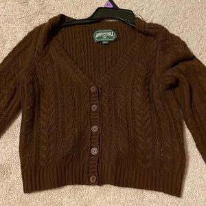 American Eagle Button up sweater